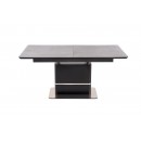 Стол обеденный HALMAR MARTIN темно-серый/черный 160-200/90